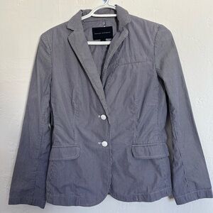 Banana Republic  Women’s Blazer Blue Striped  Size S